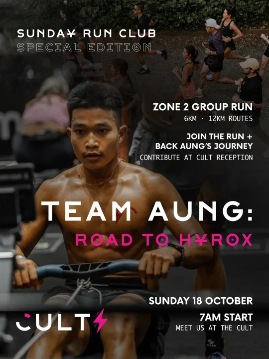 CULT Run Club: Road to HYROX — event image