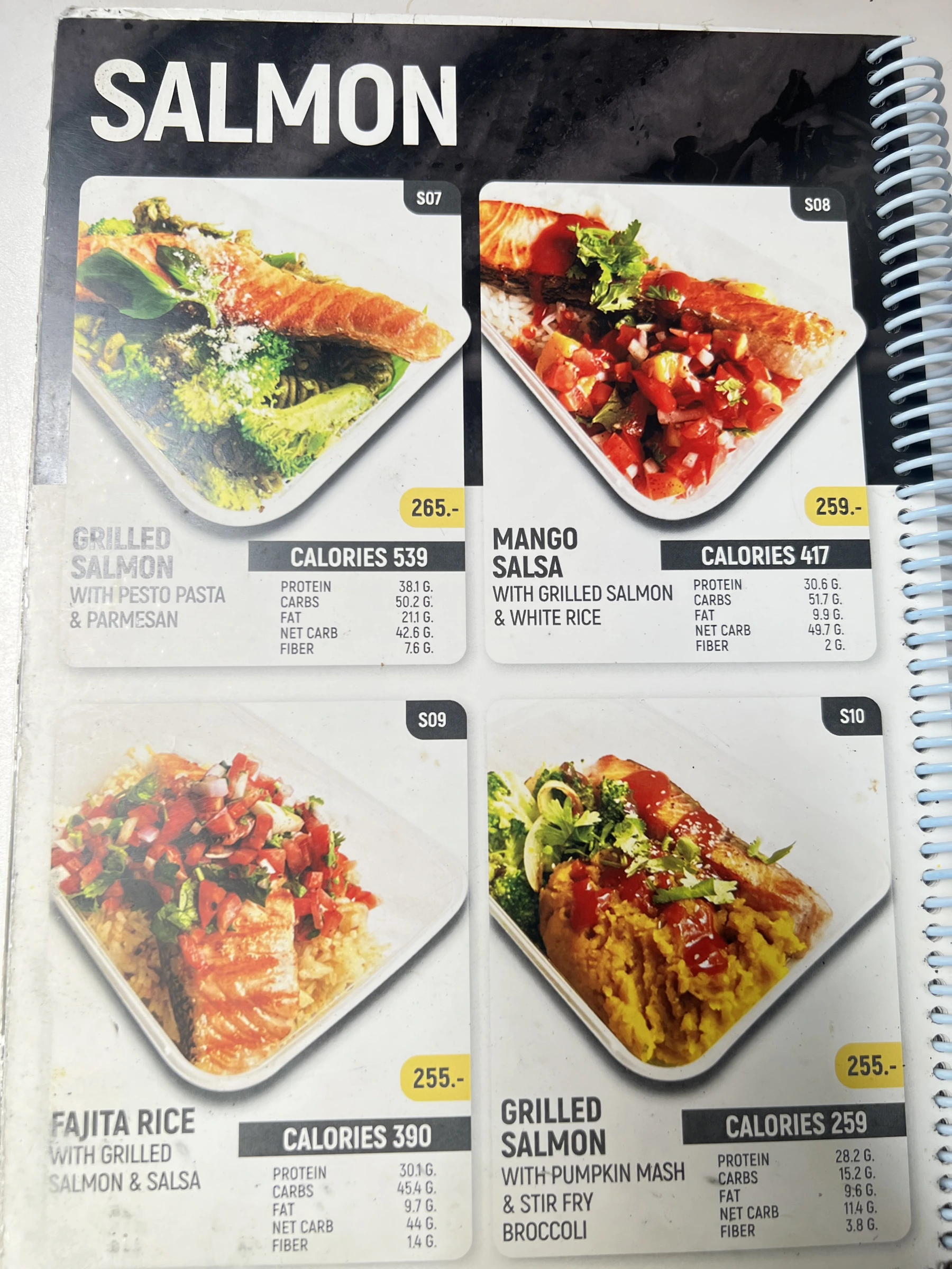 Menu and prices at PURE Prep Chalong