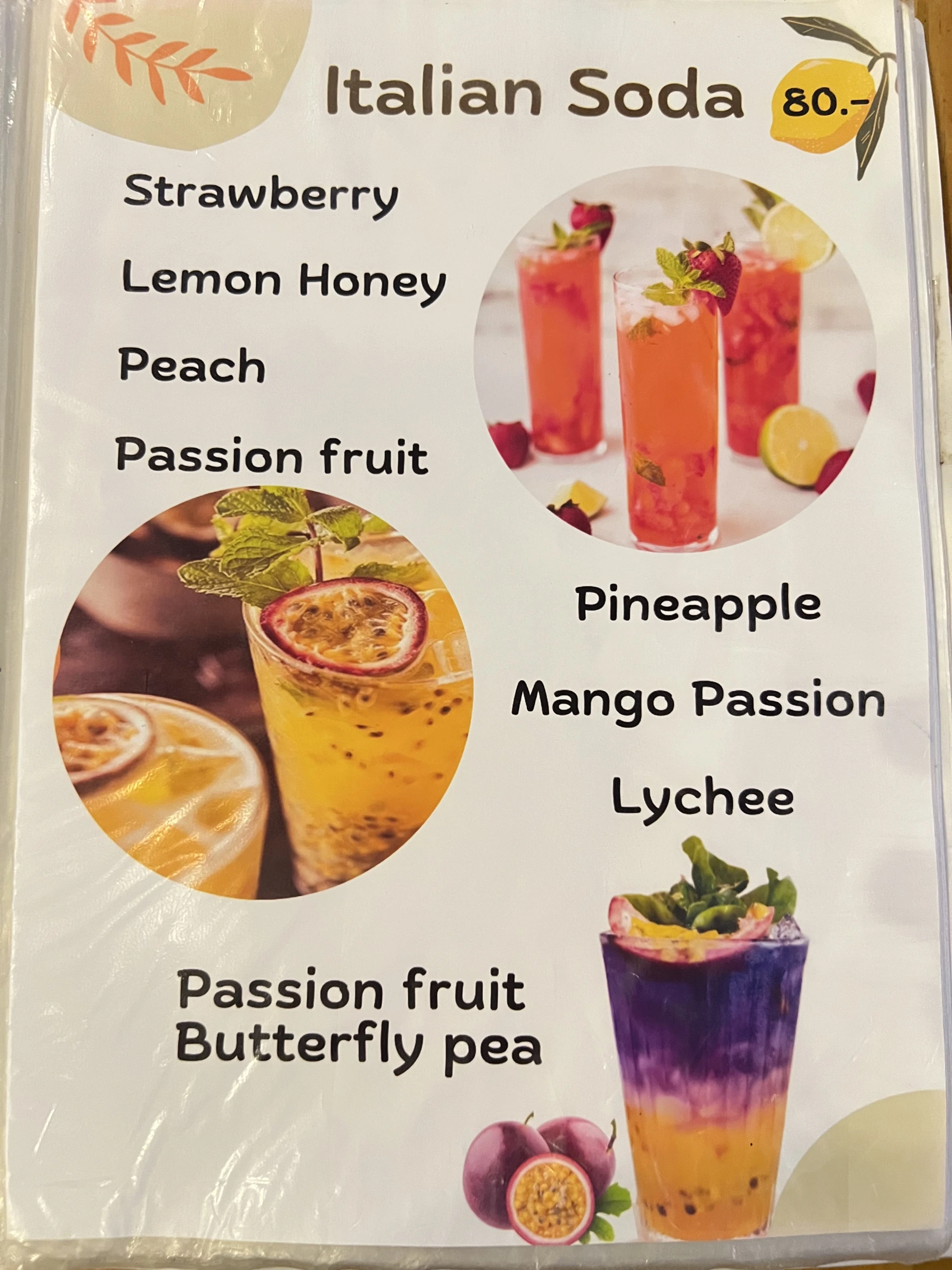 Menu and prices at DE KOKO HUT