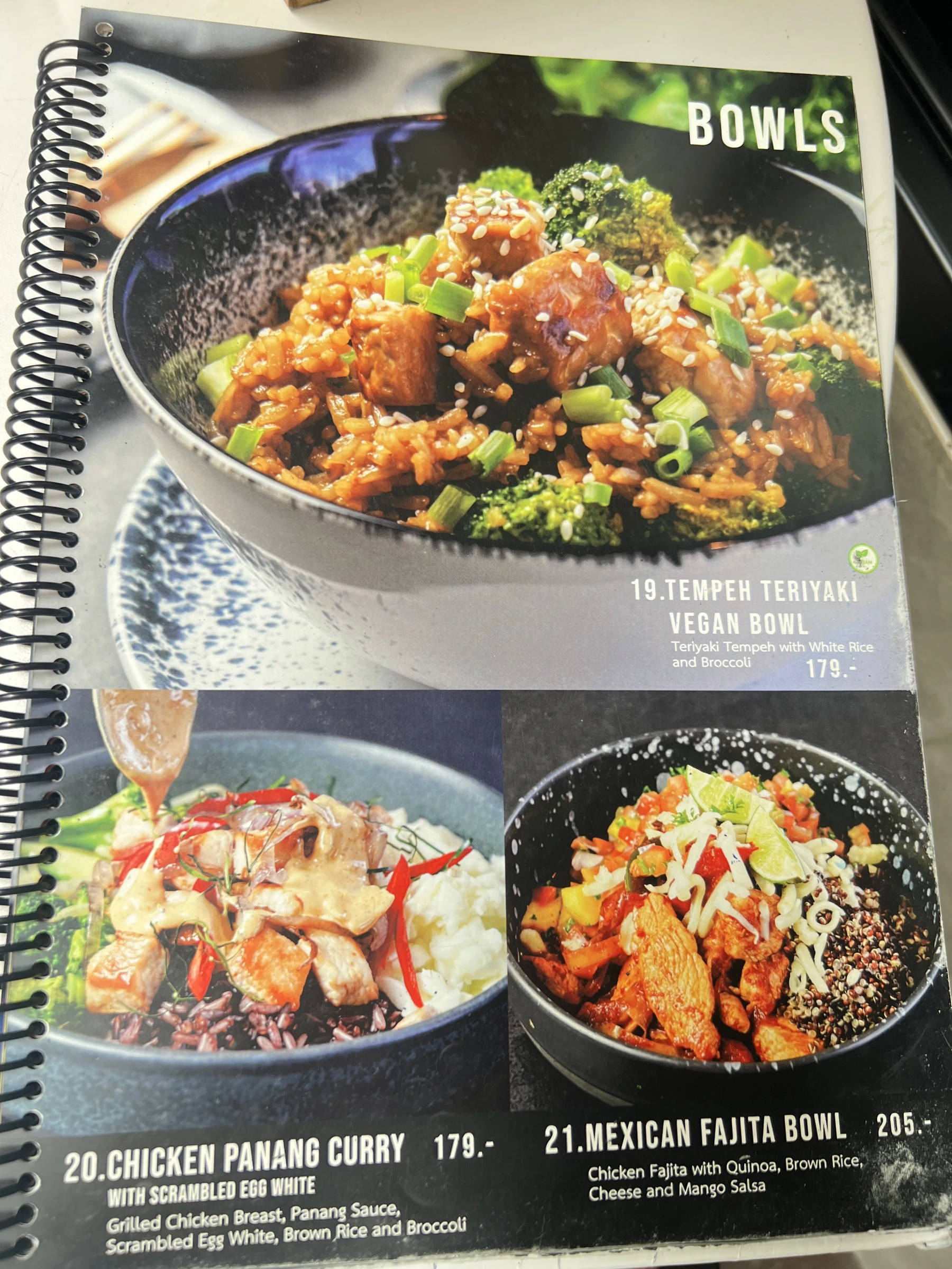 Menu and prices at PURE Prep Chalong