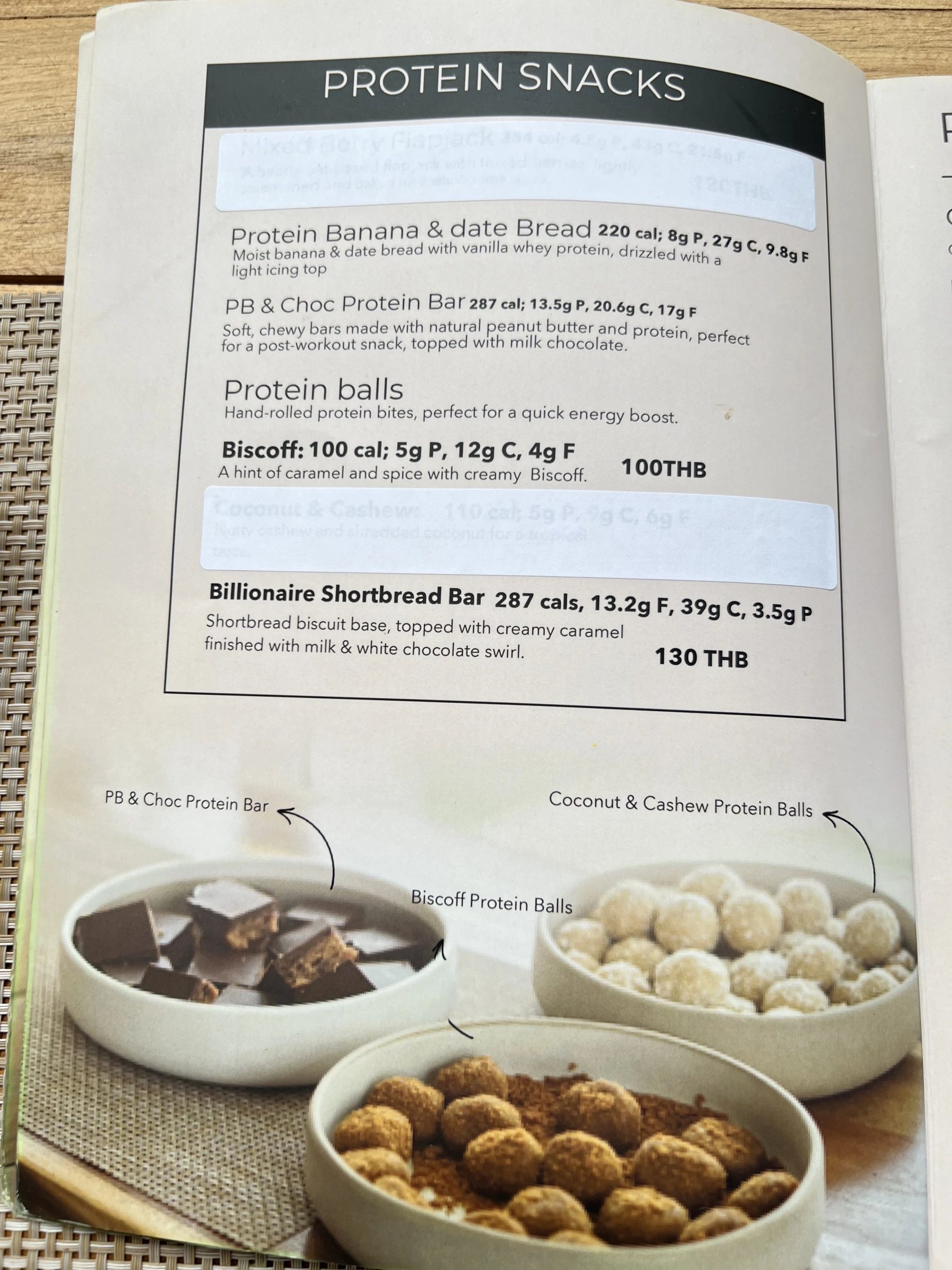 Menu and prices at PREP’d Kitchen Co
