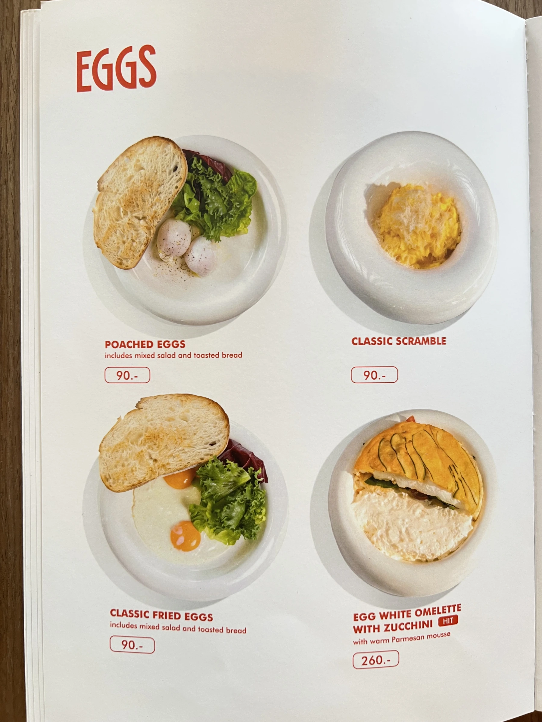 Menu and prices at Liberty Cafe Phuket | Chalong