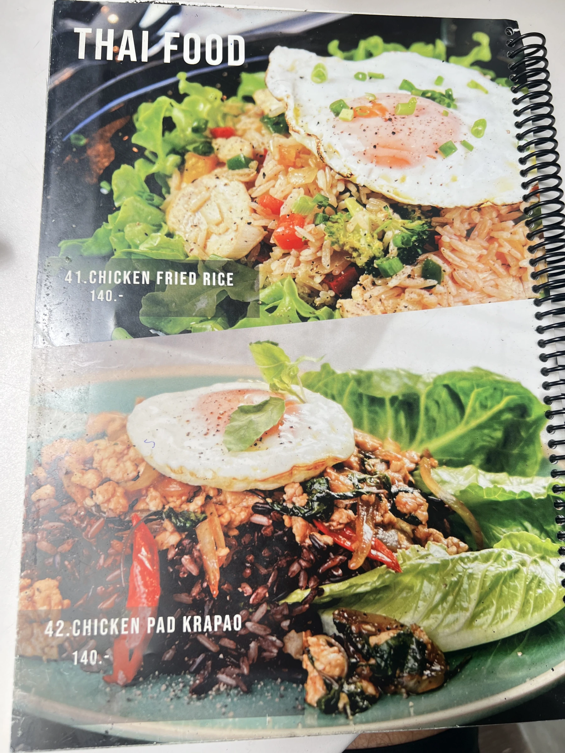 Menu and prices at PURE Prep Chalong