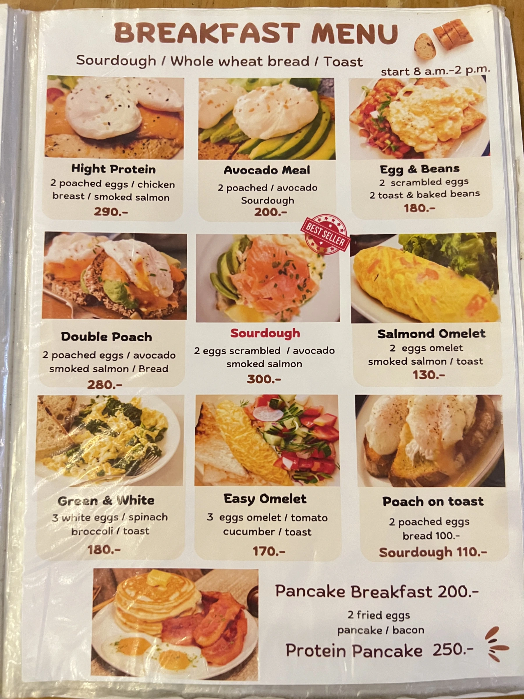 Menu and prices at DE KOKO HUT