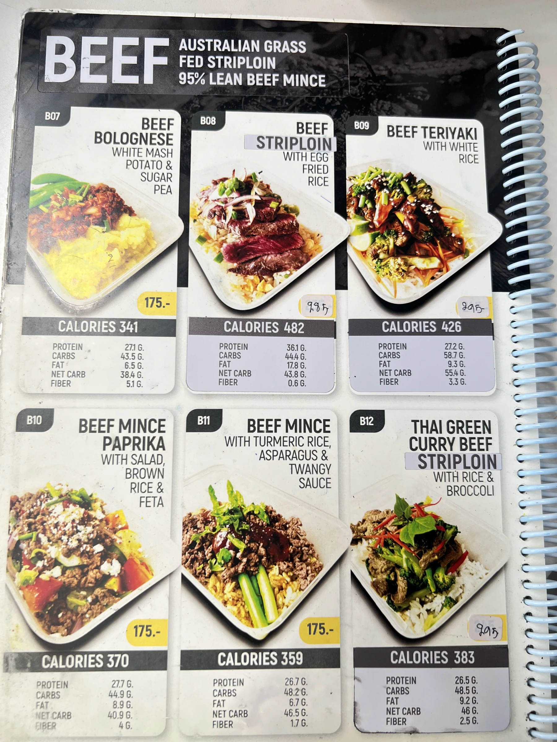 Menu and prices at PURE Prep Chalong