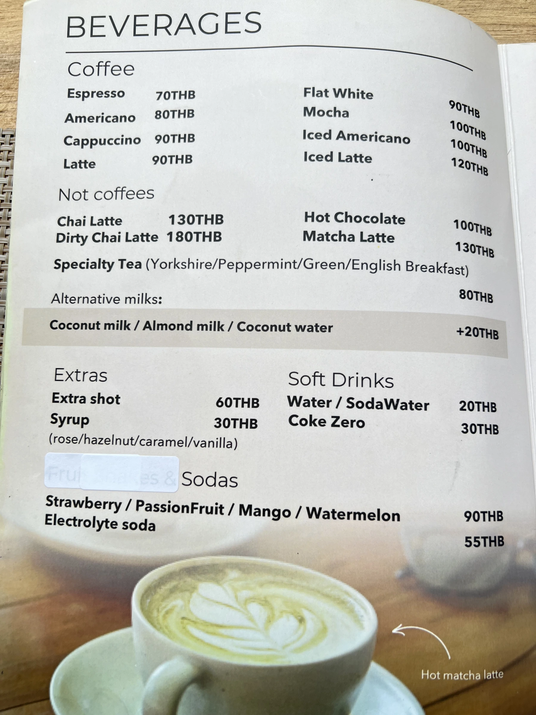 Menu at PREP’d Kitchen Co