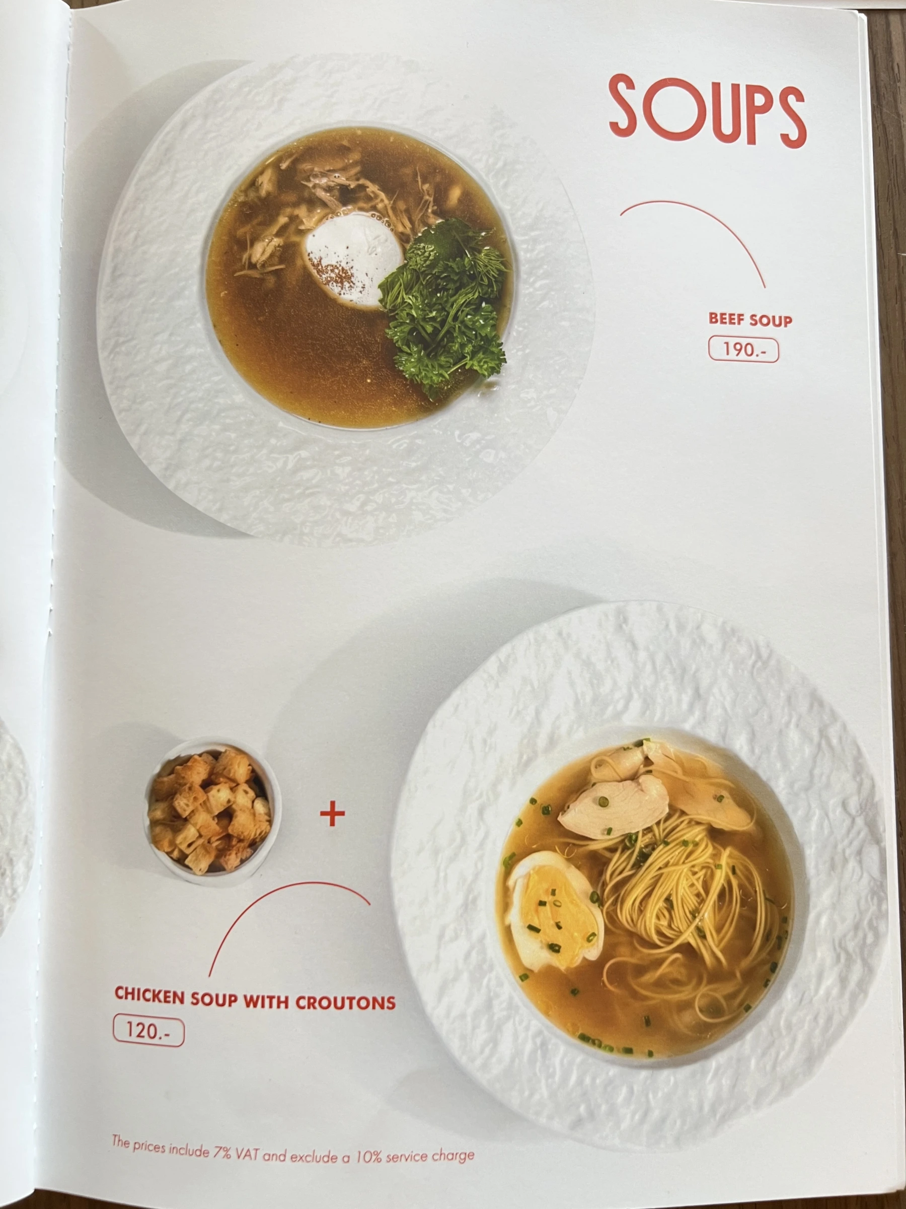 Menu and prices at Liberty Cafe Phuket | Chalong
